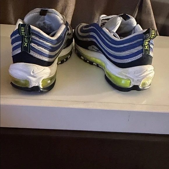 Nike air max 97 Kids Sneakers in Blue and Gray - Picture 3 of 5
